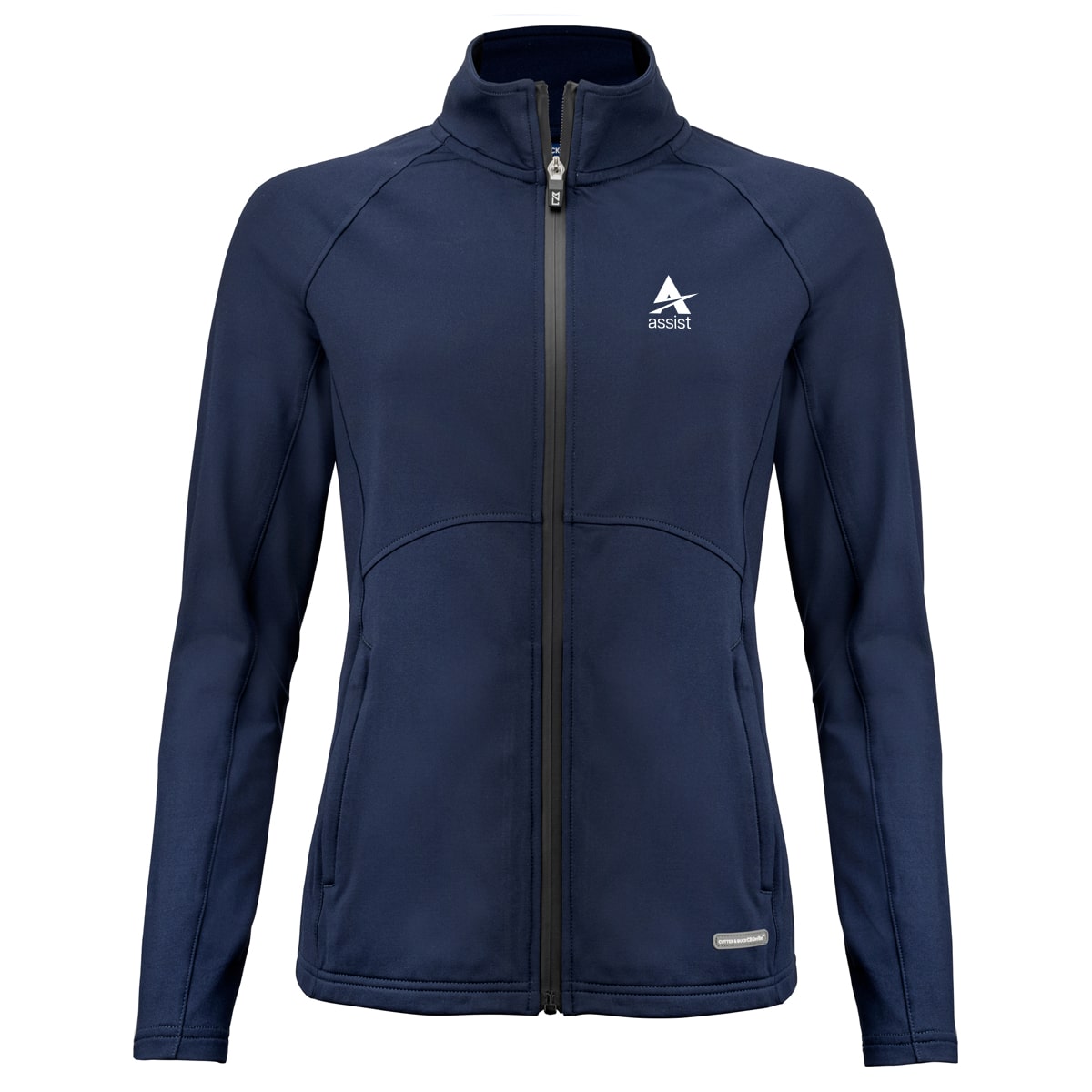 Fleecejakke full zip, dame